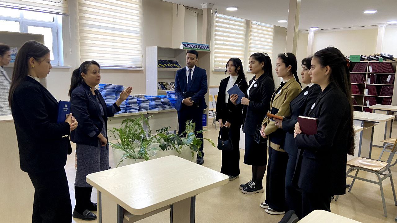 Chirchiq Davlat Pedagogika Universitetida NamDPI Talaba-Magistrlarining Stajirovkasi