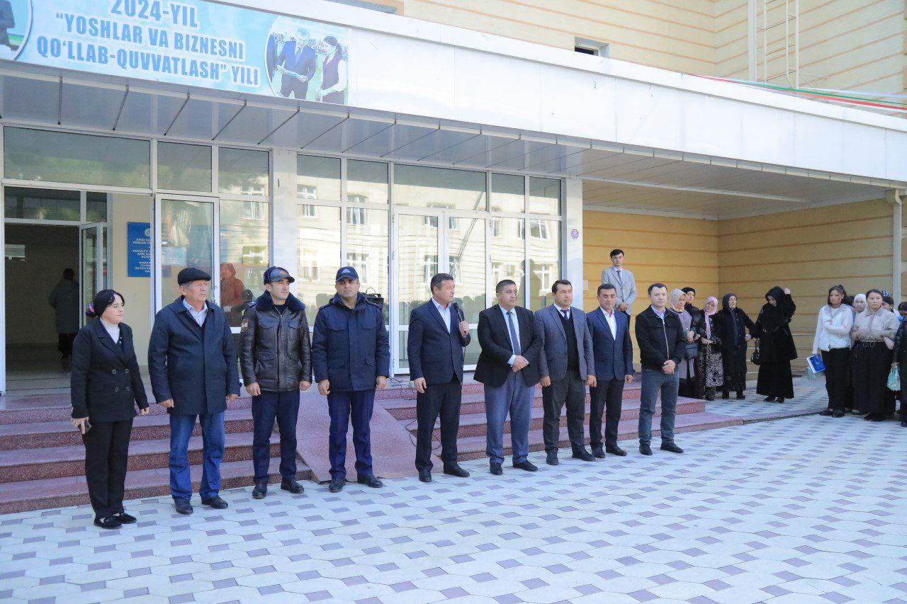 NamDPI va Namangan viloyati Favqulodda vaziyatlar boshqarmasi hamkorligida profilaktik tadbir o'tkazildi