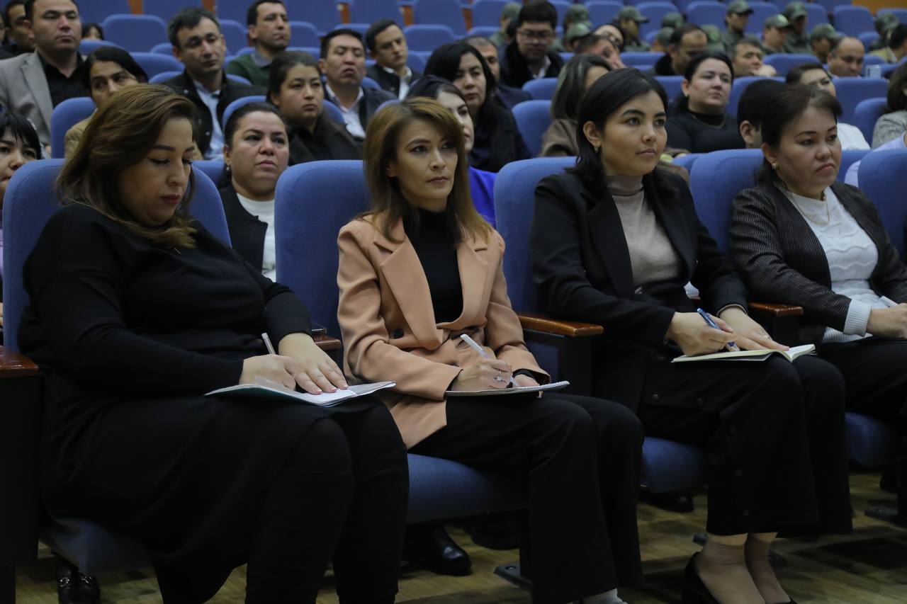 “Respublikada terrorizm, diniy ekstremizm, giyohvandlik va narkojinoyatlarga qarshi kurashish sohasida olib borilayotgan choralar” mavzusida o‘quv seminari o‘tkazildi