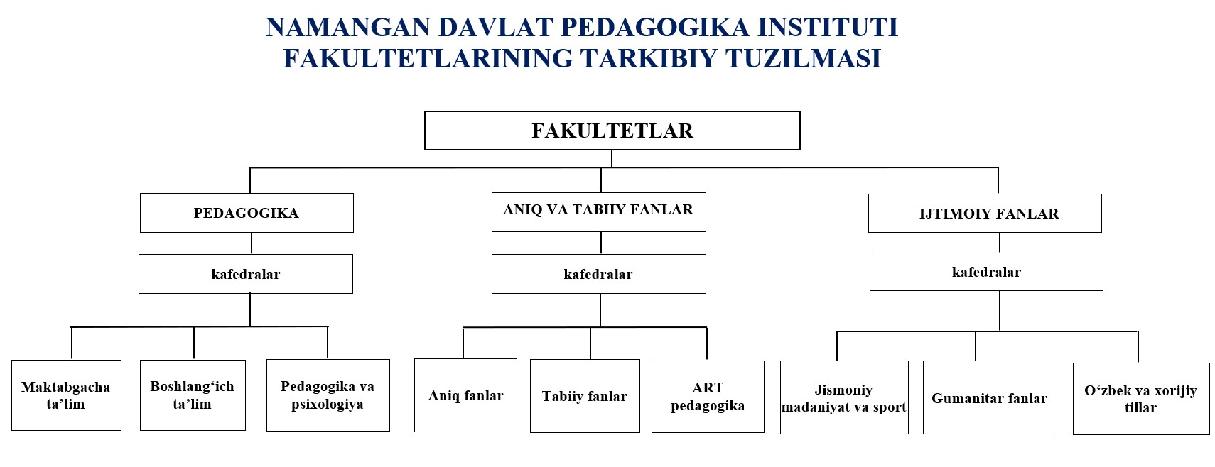 Institut tuzilmasi