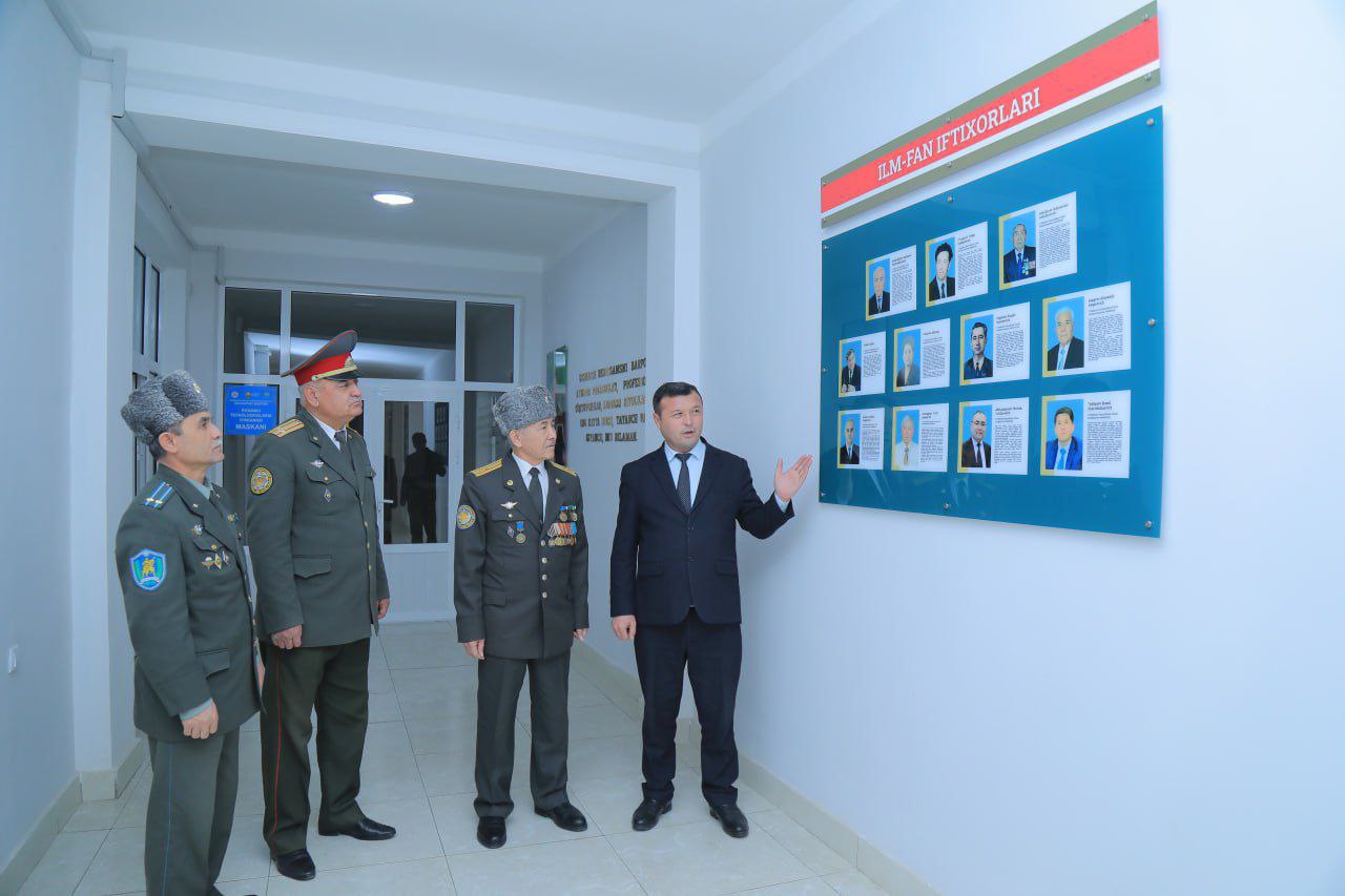 Jamoatchilik kengashi hududiy bo‘linmasi a’zosi, iste’fodagi podpolkovnik A.Turg‘unov tashrif buyurdi.