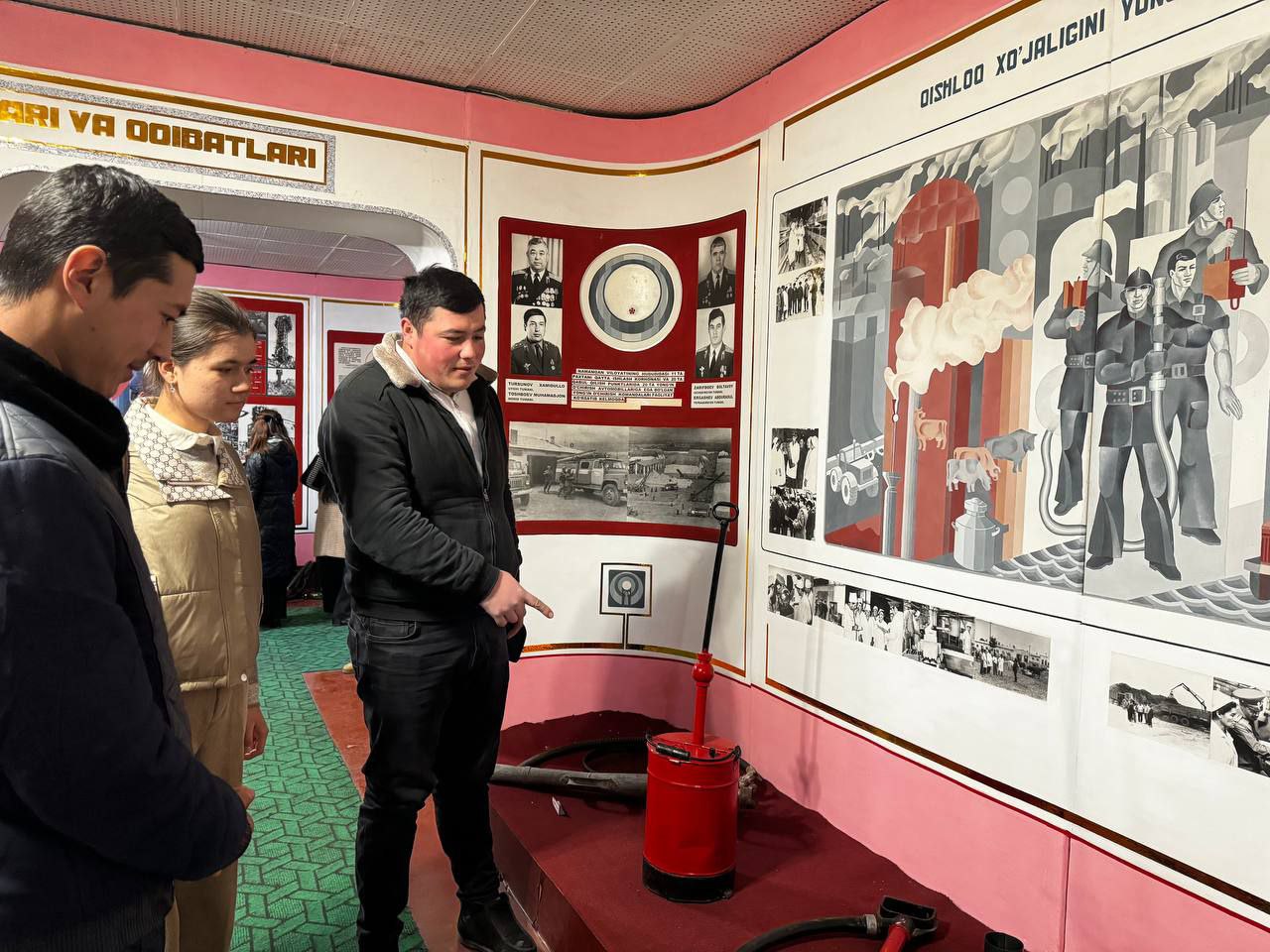 NamDPI talabalari FVB muzeyida