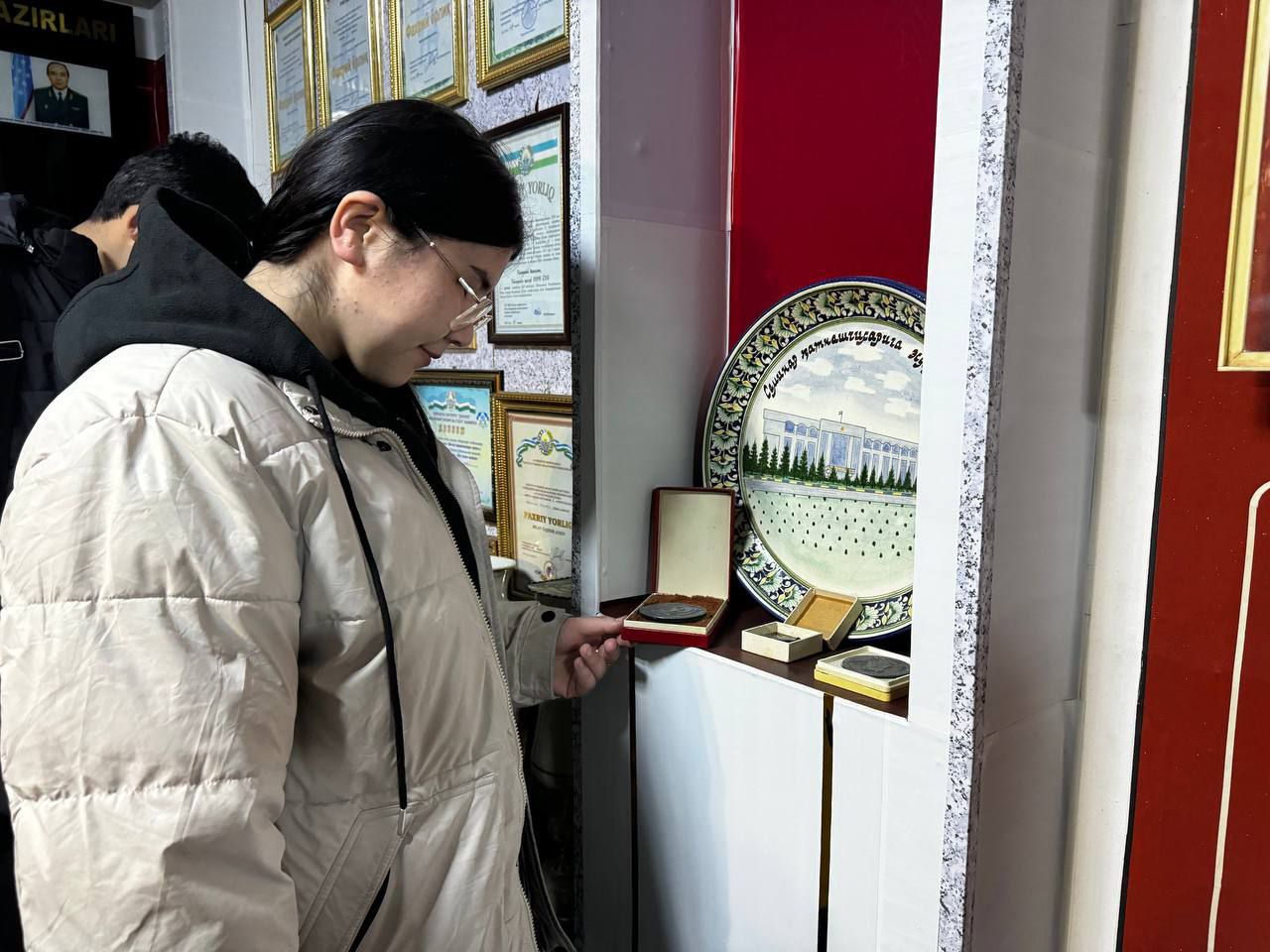 NamDPI talabalari FVB muzeyida