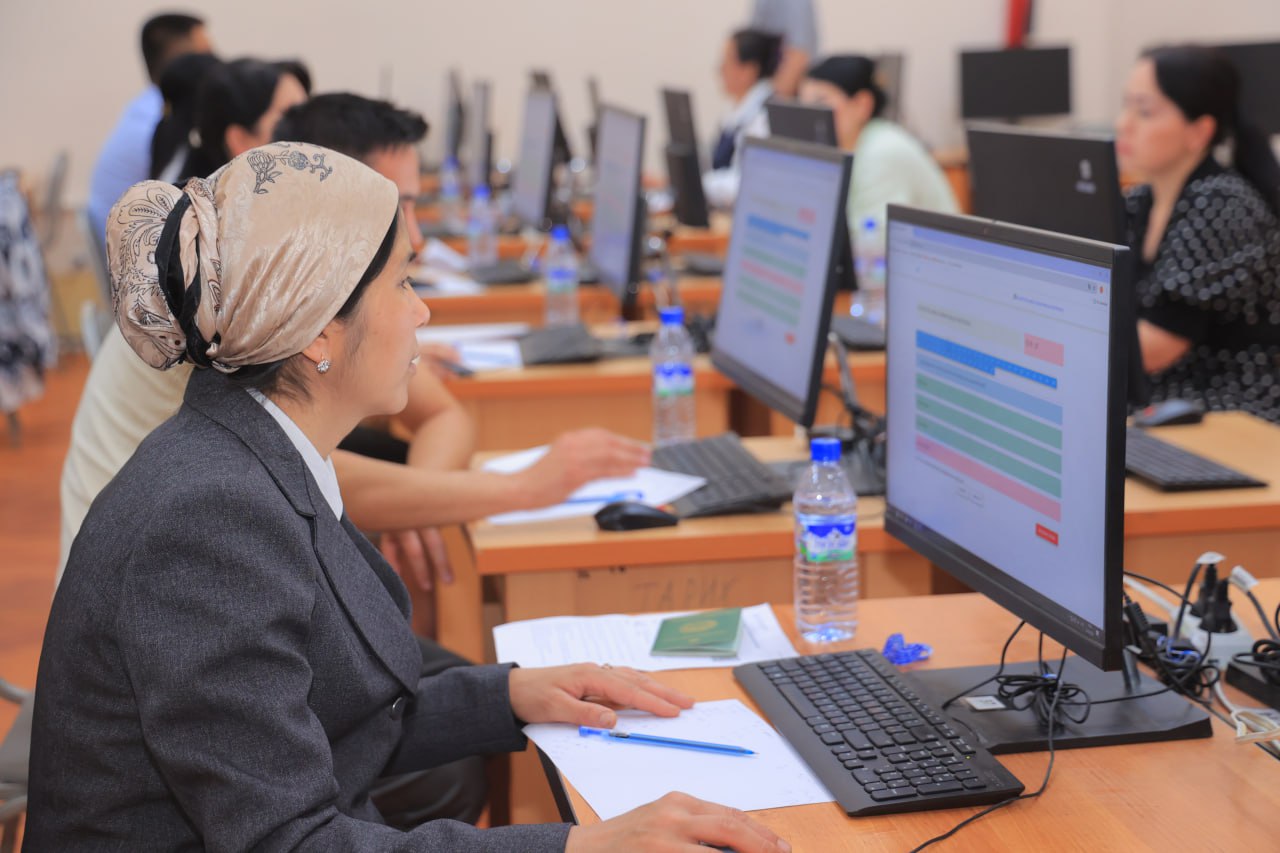 Pedagoglarning bilim va malaka ko’nikmalari baholanmoqda