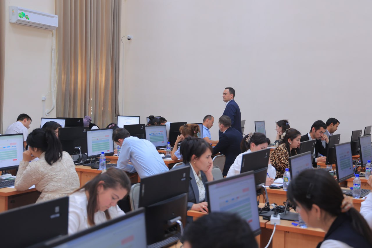 Pedagoglarning bilim va malaka ko’nikmalari baholanmoqda