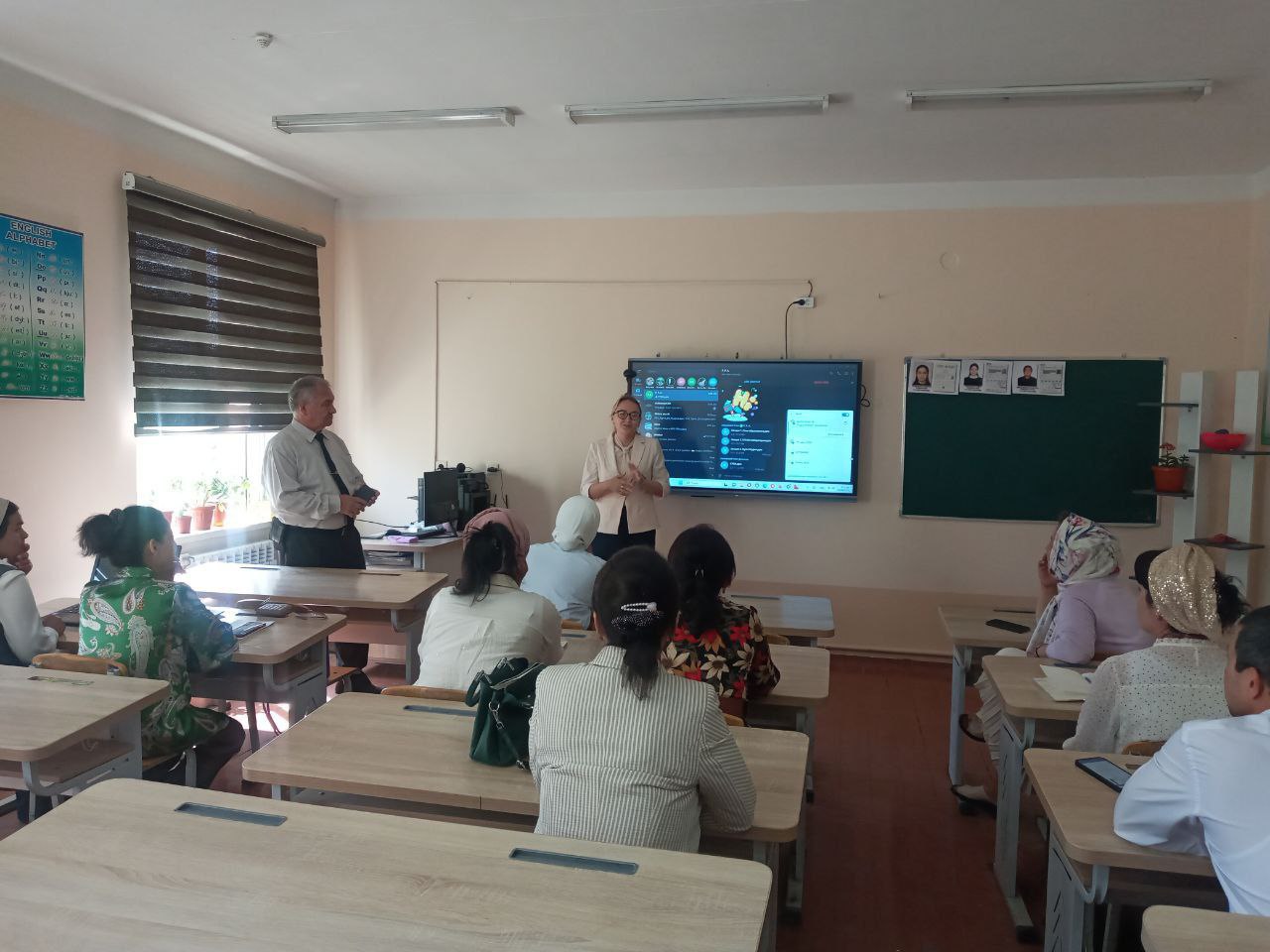 O'quv-ilmiy medotik markazida trening