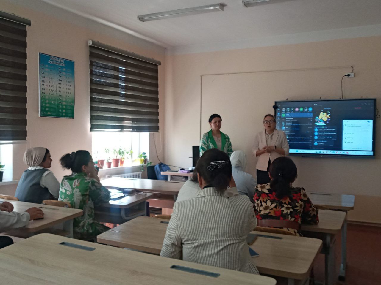 O'quv-ilmiy medotik markazida trening