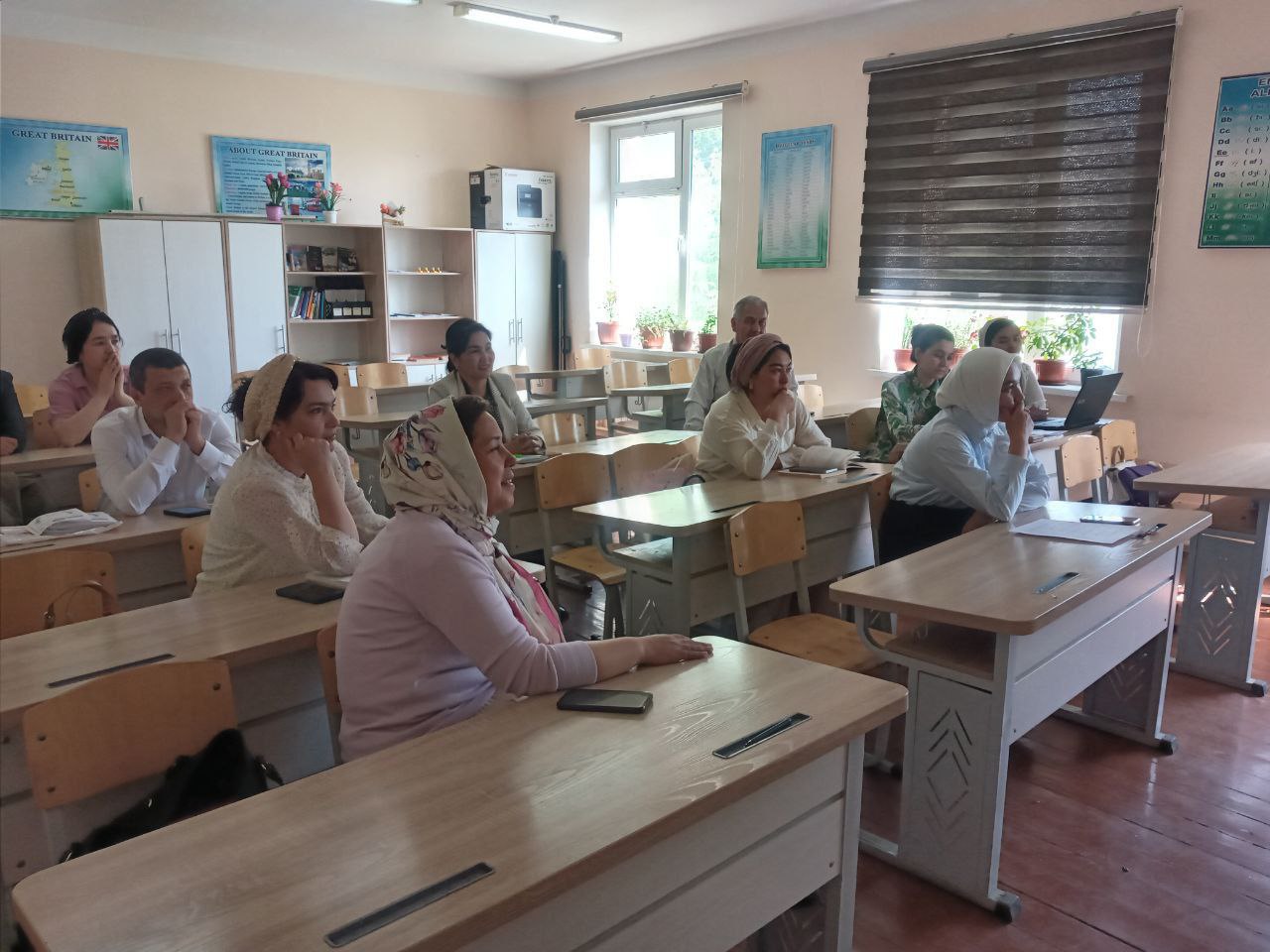 O'quv-ilmiy medotik markazida trening