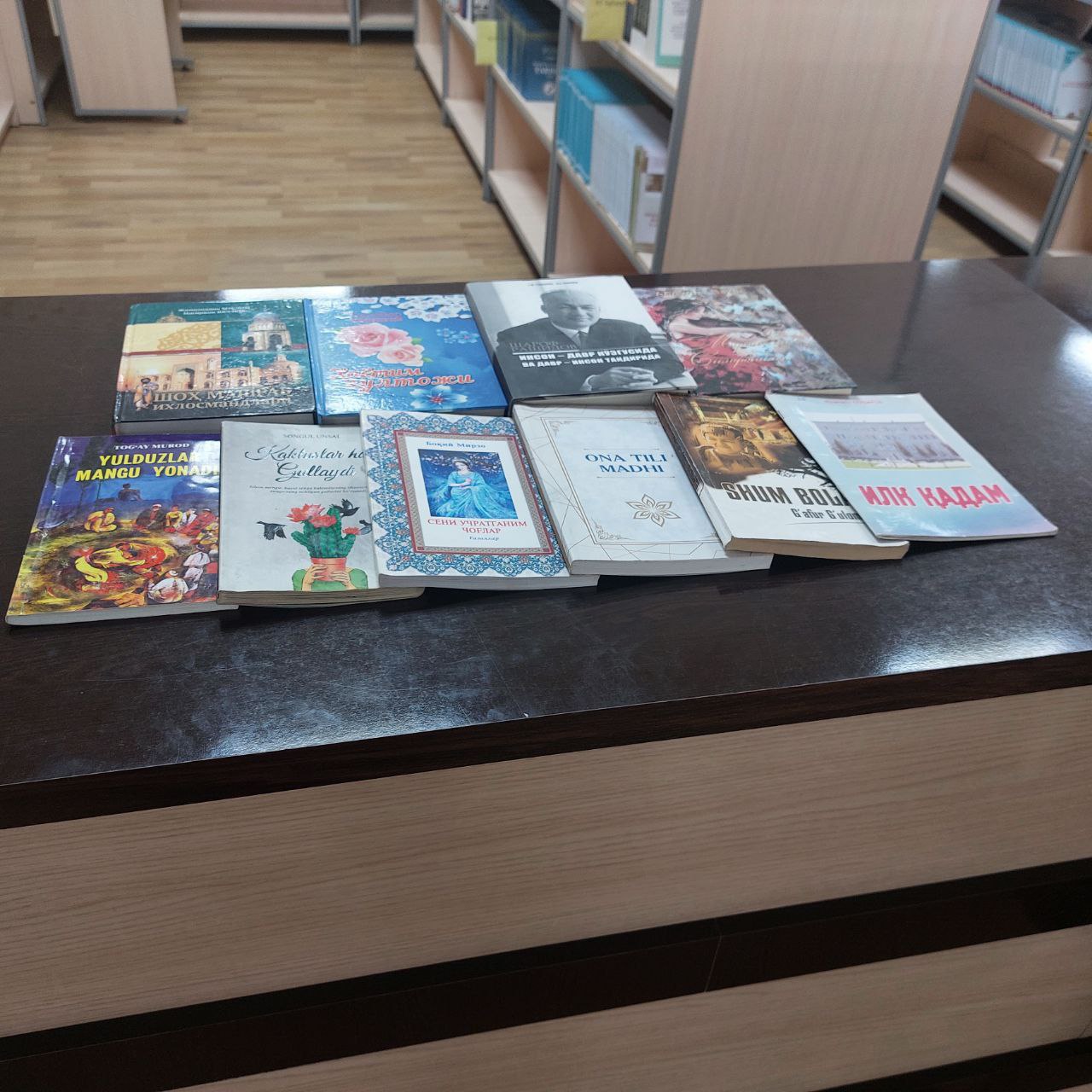 NamDPIda "Kitoblar ulashamiz" chellenji davom etmoqda