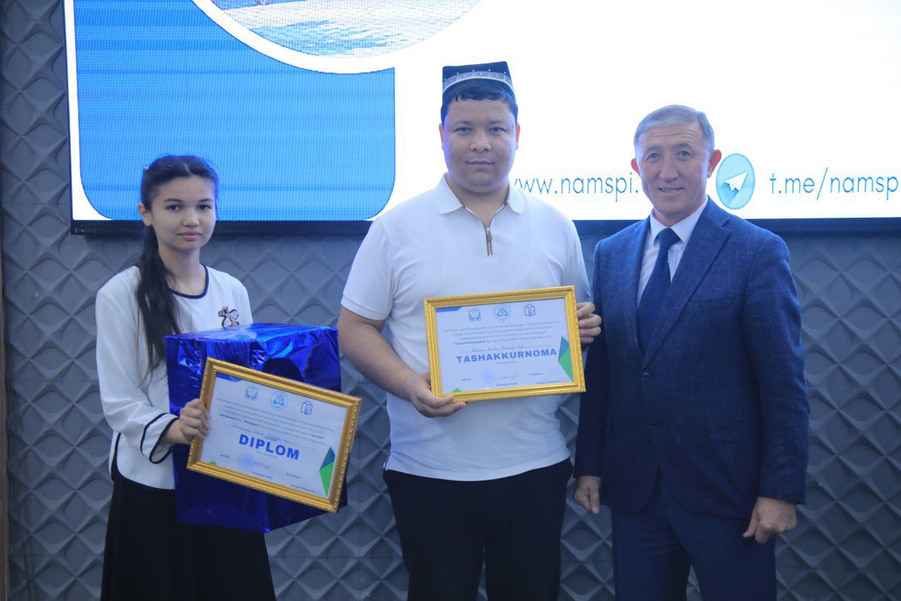 "NamDPI olimpiadasi" g'oliblari aniqlandi.