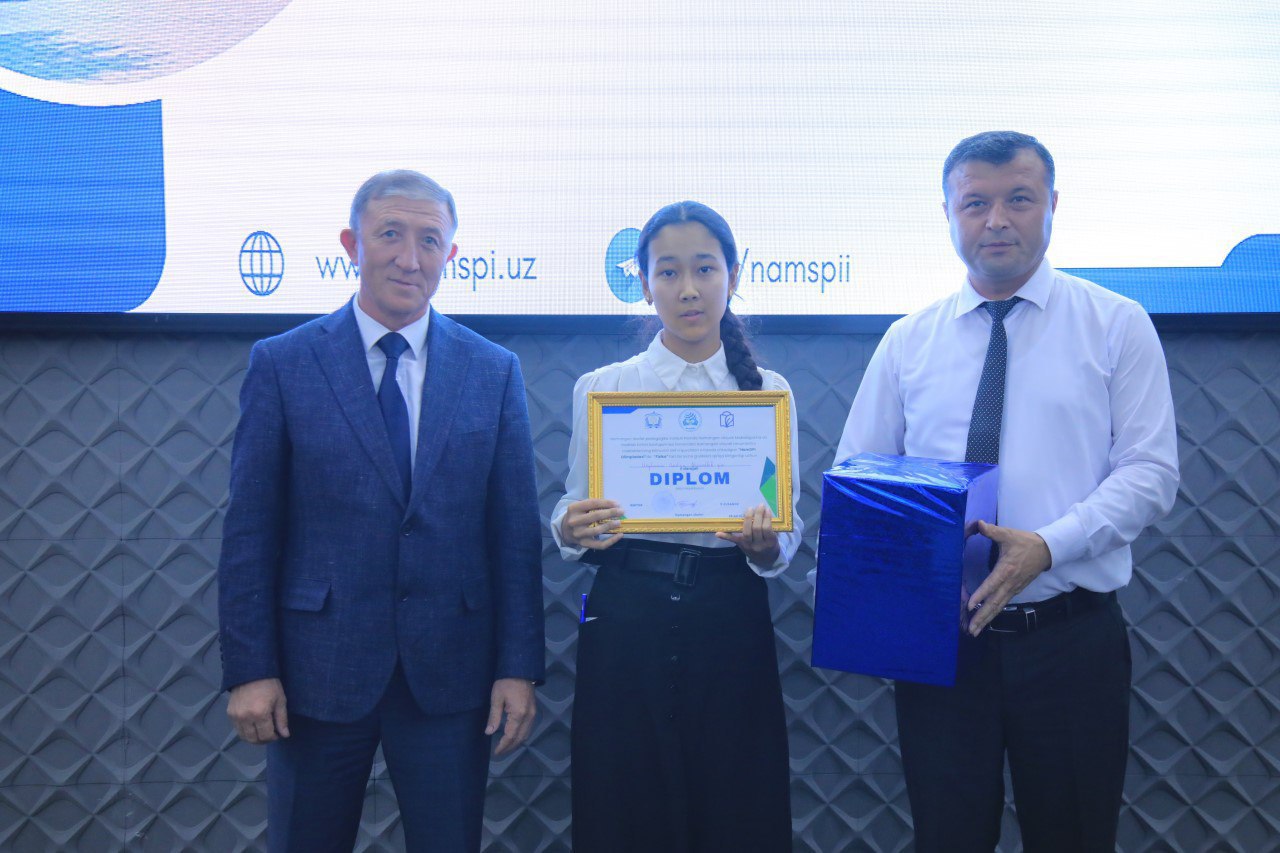 "NamDPI olimpiadasi" g'oliblari aniqlandi.