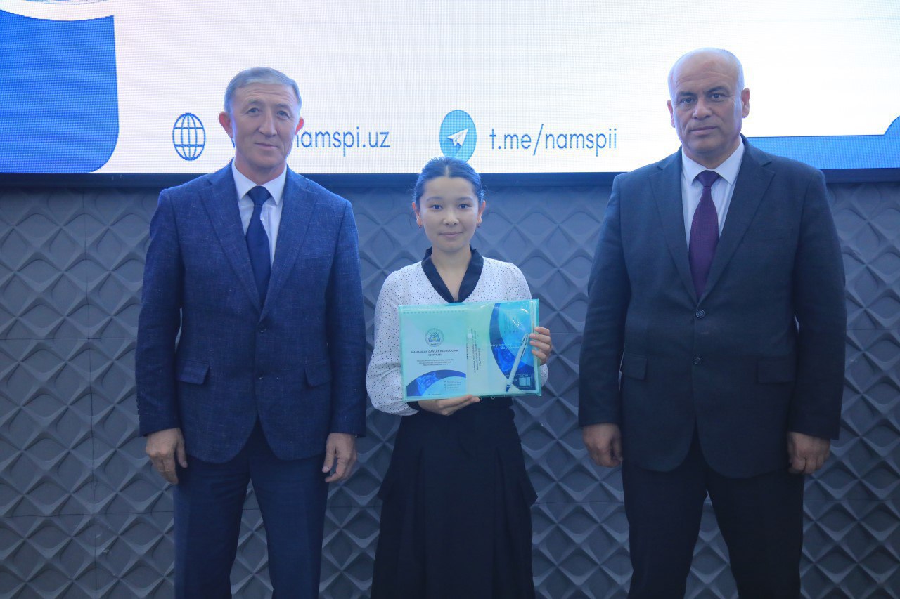 "NamDPI olimpiadasi" g'oliblari aniqlandi.