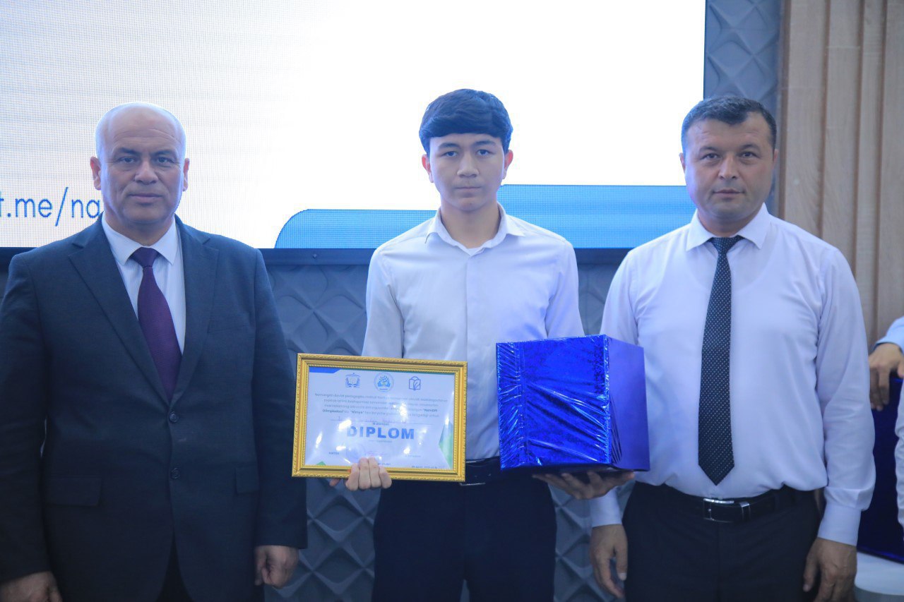 "NamDPI olimpiadasi" g'oliblari aniqlandi.