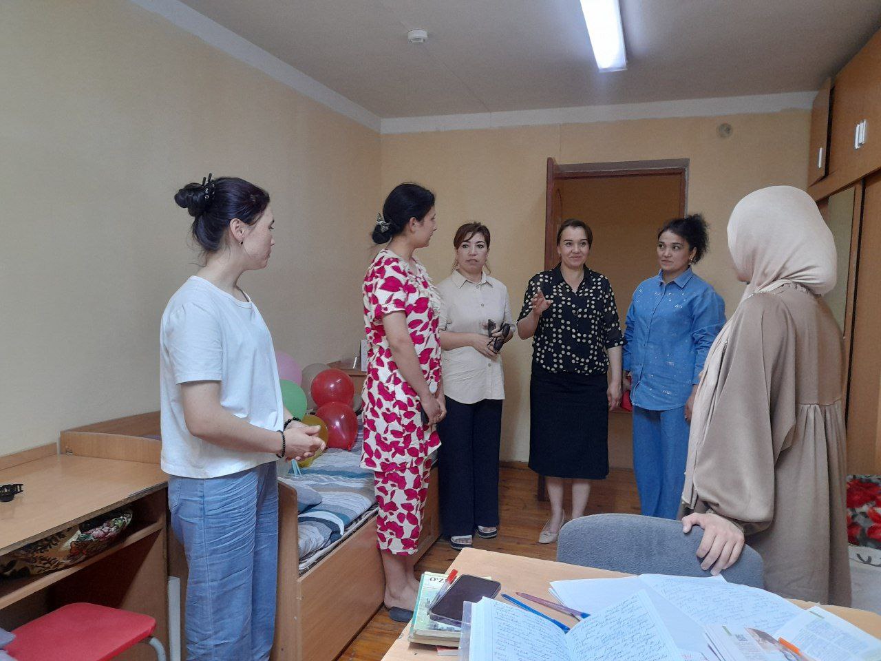 Talabalar turar joyiga tashrif