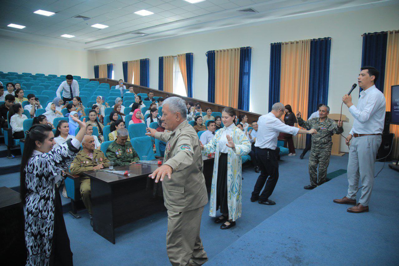 NamDPIda "Xotira va qadrlash kuni" munosabati bilan bayram dasturi boʻlib oʻtdi