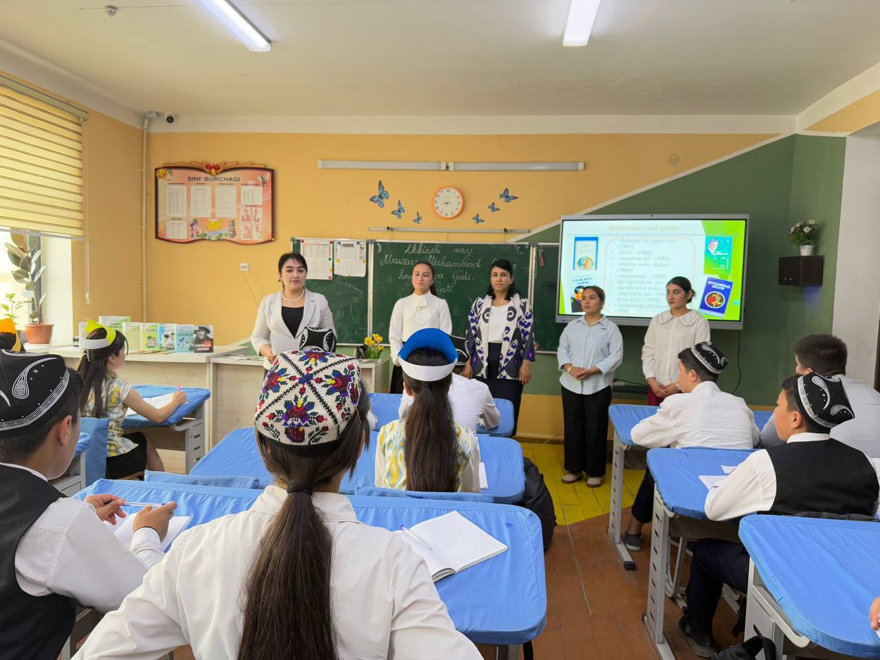 Talabalarning amaliyot jarayoni oʻrganildi