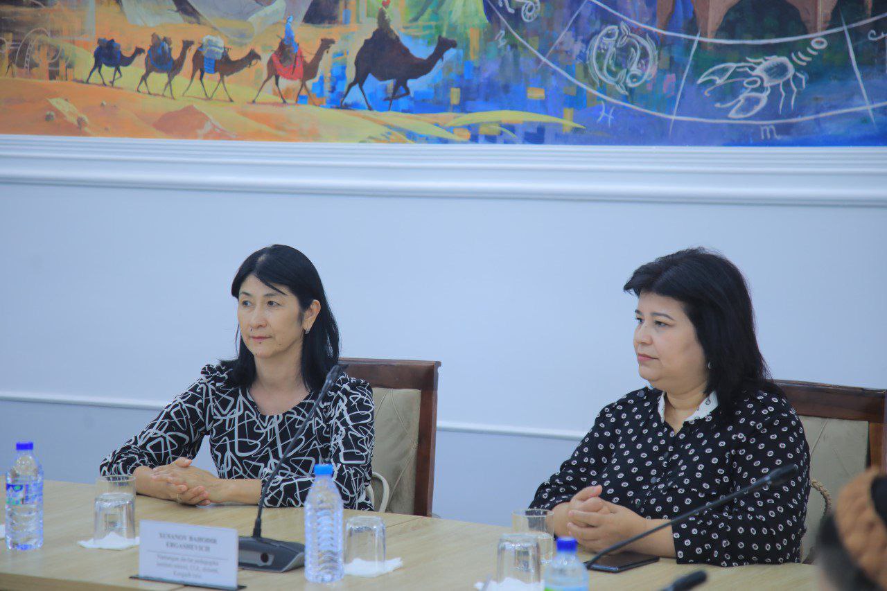 Alisher Navoiy nomidagi o‘zbek tili va adabiyoti universiteti professorlari  NamDPIda