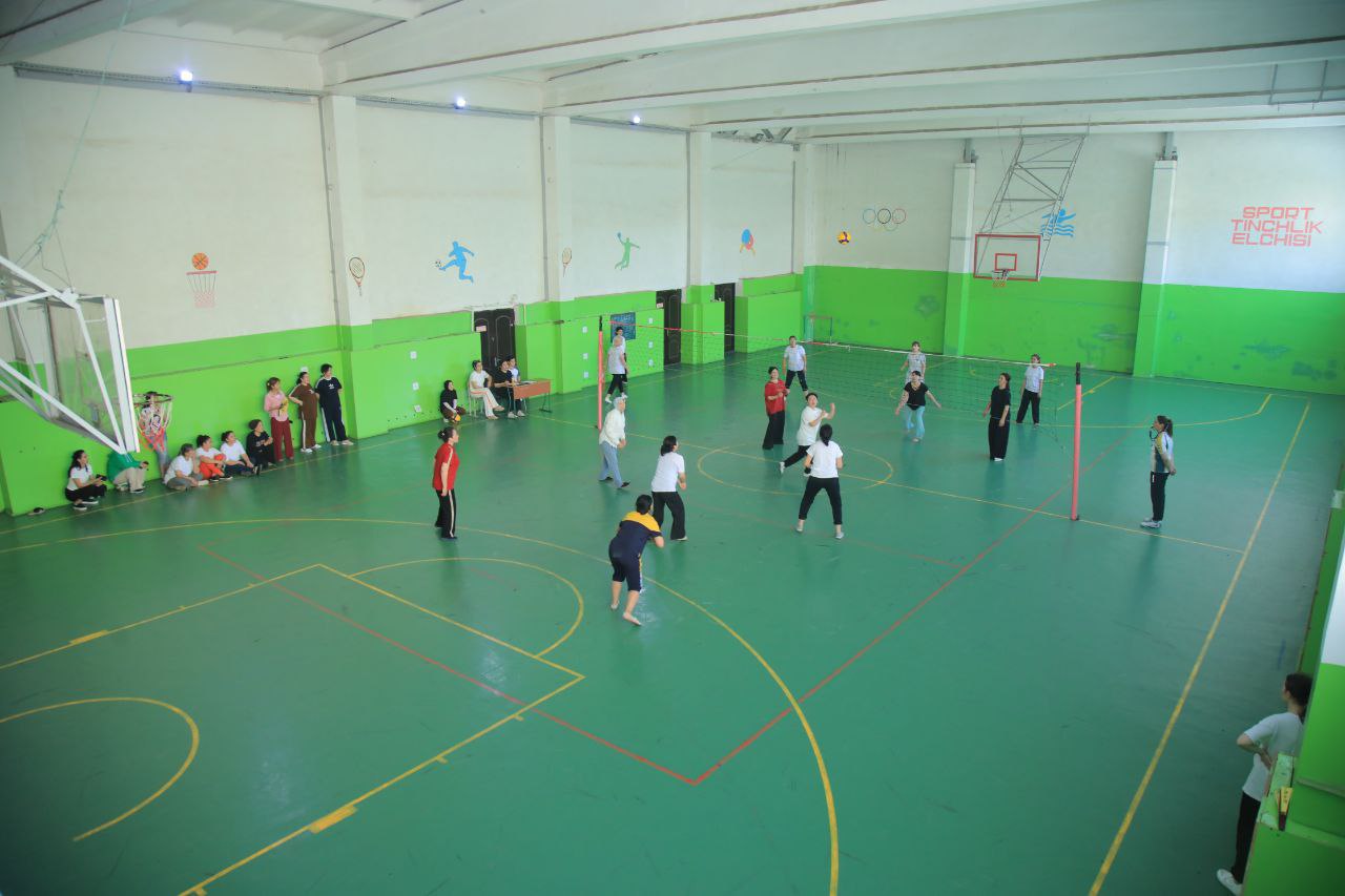 NamDPIda "Xotira turniri" doirasida ayollar oʻrtasida voleybol musobaqasiga start berildi