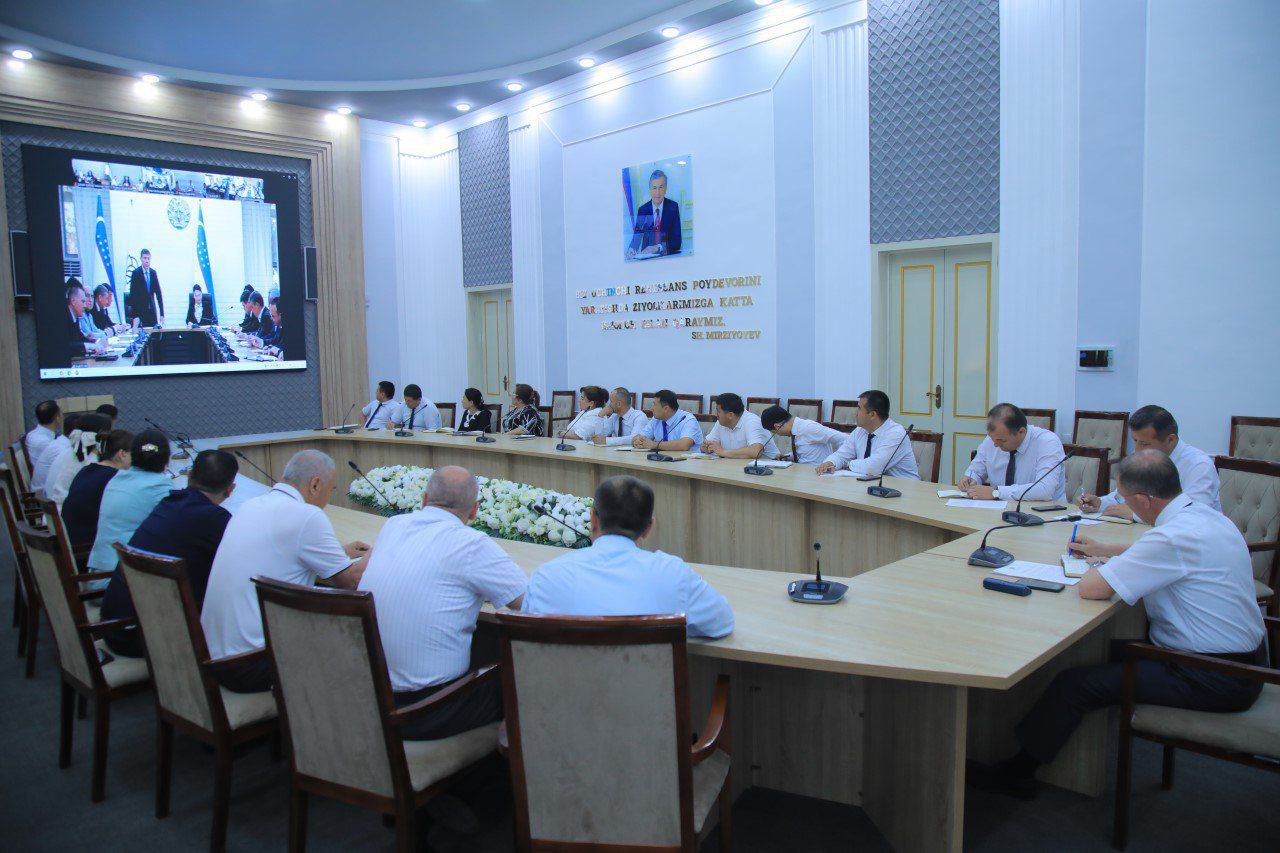 "Pedagog kadrlar tayyorlash tizimini yanada takomillashtirish chora-tadbirlari to‘g‘risida"gi PF-73-son Farmoni yuzasidan ochiq muloqot oʻtkazildi.