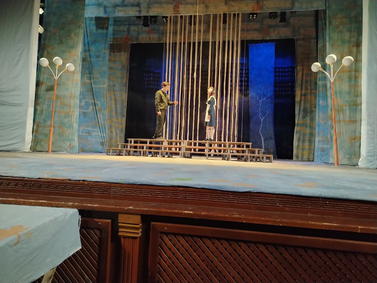 NamDPI talabalari uchun spektakl namoyish etildi