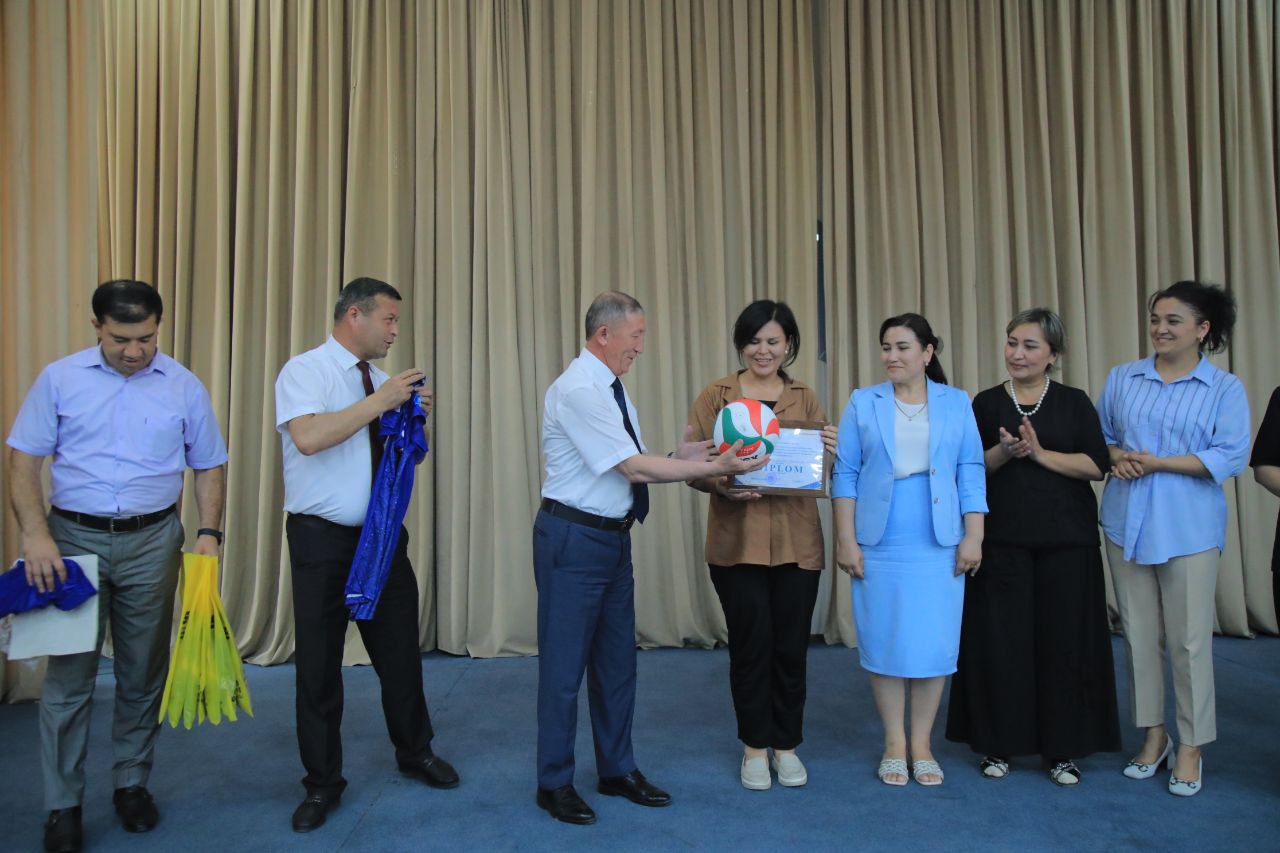 NamDPIda "Xotira turniri" sport musobaqalarining taqdirlash marosimi boʻlib oʻtdi