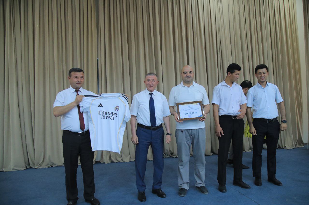 NamDPIda "Xotira turniri" sport musobaqalarining taqdirlash marosimi boʻlib oʻtdi