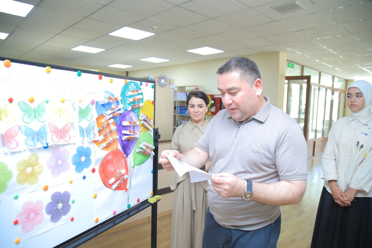 "Inson ruhiyatida shukronalik hissining ahamiyati” mavzusida psixologik trening oʻtkazildi.