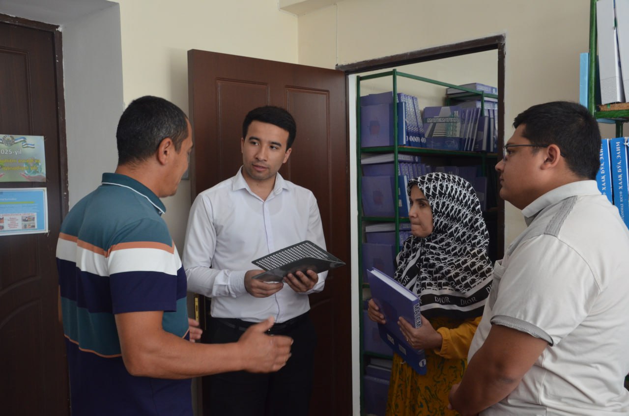 INNOVATSION LOYIHA "NURLI MASKAN"DA SINOVDAN O'TKAZILDI