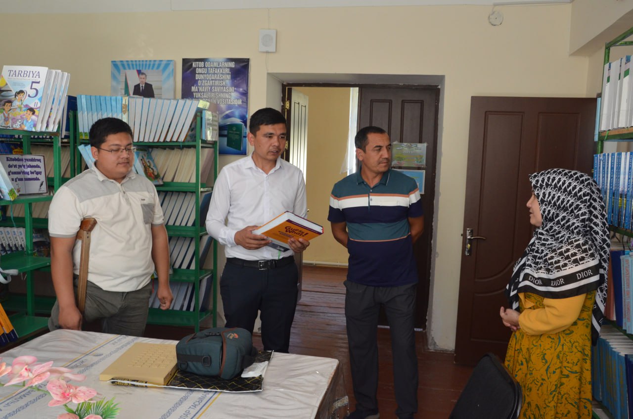 INNOVATSION LOYIHA "NURLI MASKAN"DA SINOVDAN O'TKAZILDI