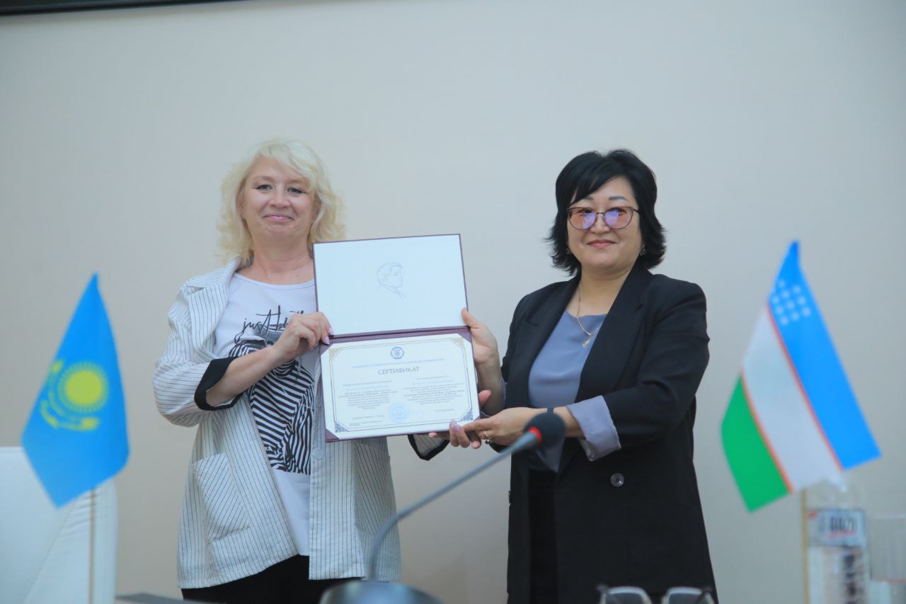 NamDPIning Qarag'anda davlat universitetidagi tashrifi yakunlandi