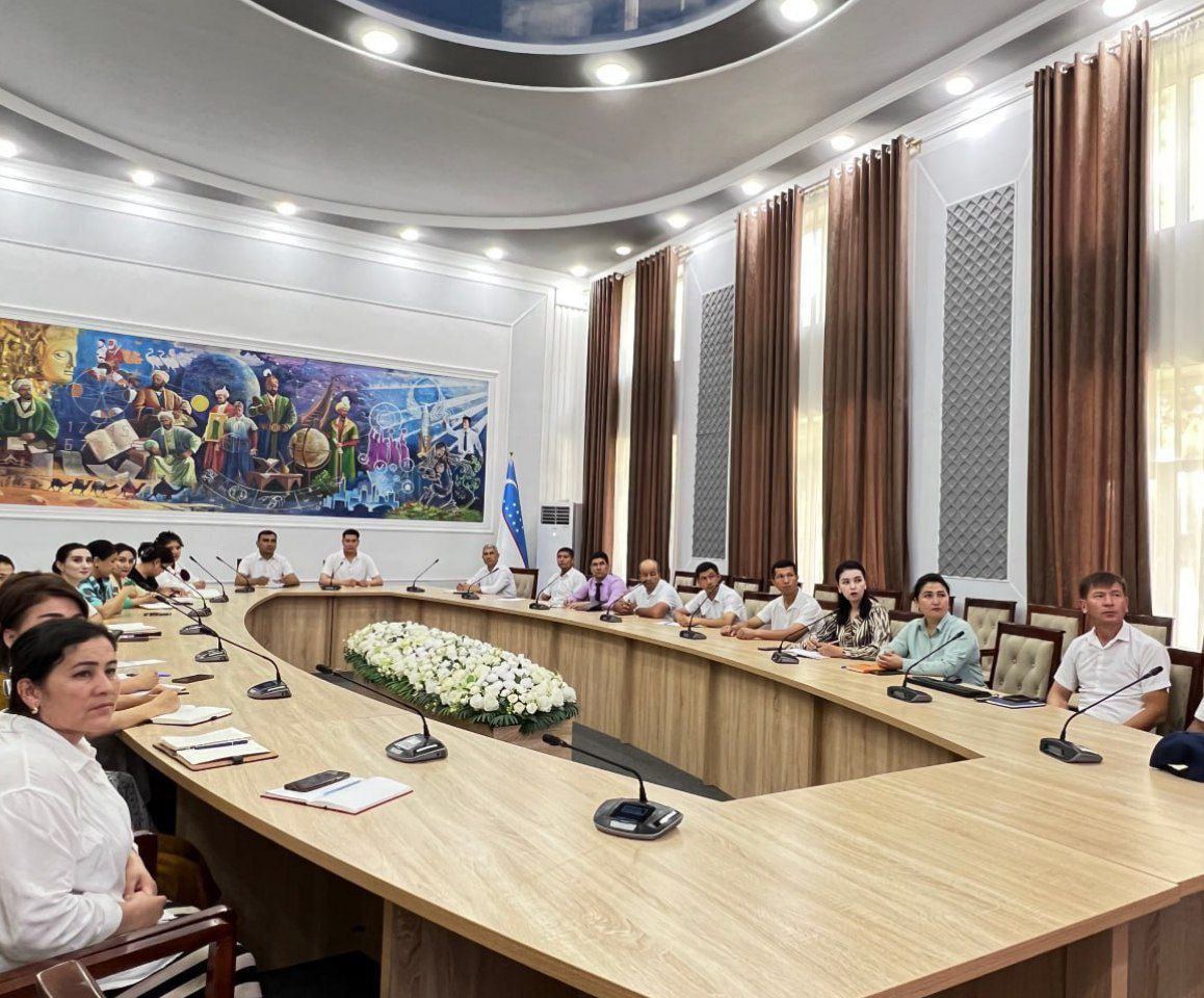 NamDPI rahbar va xodimlari hamda professor-oʻqituvchilari "Siyosiy-ma’rifat soati"da ishtirok etdi.