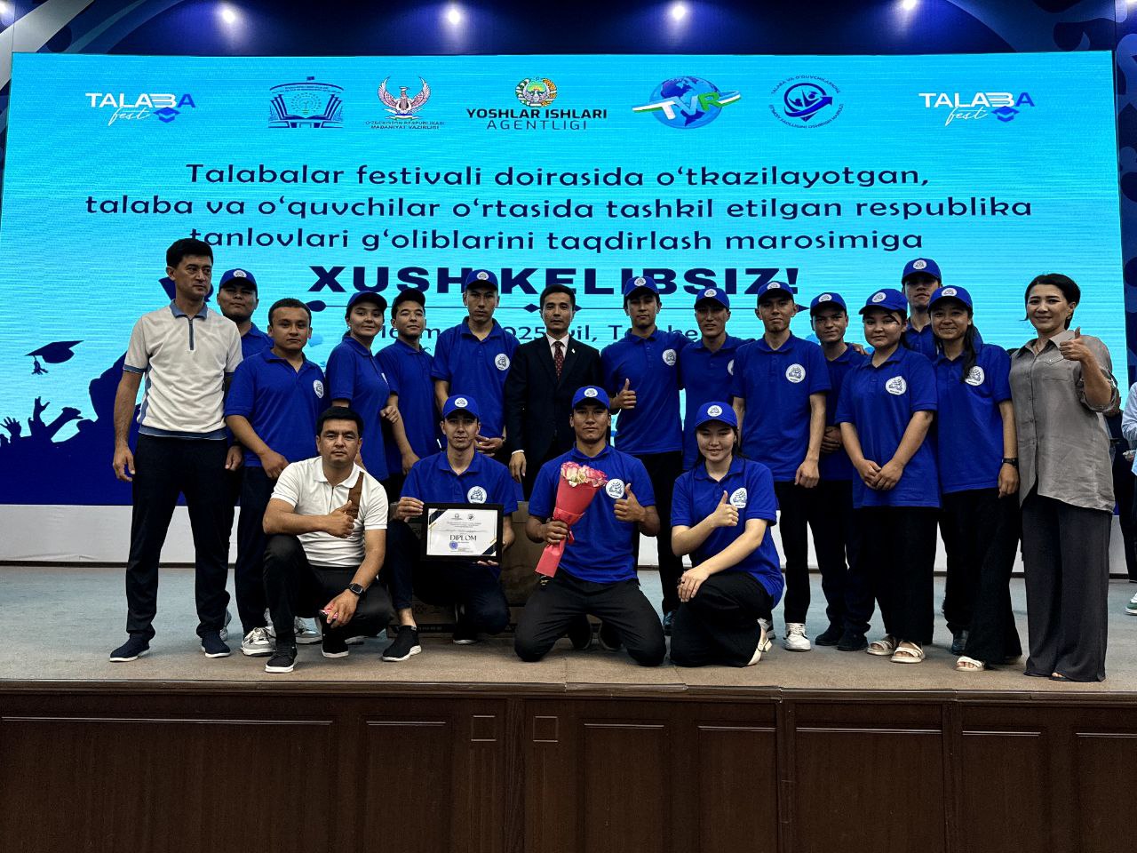 "Talabalar teatr studiyalari" Respublika tanlovida Namangan davlat pedagogika instituti "Diydor" jamoasi lll oʻrinni qoʻlga kiritdi.