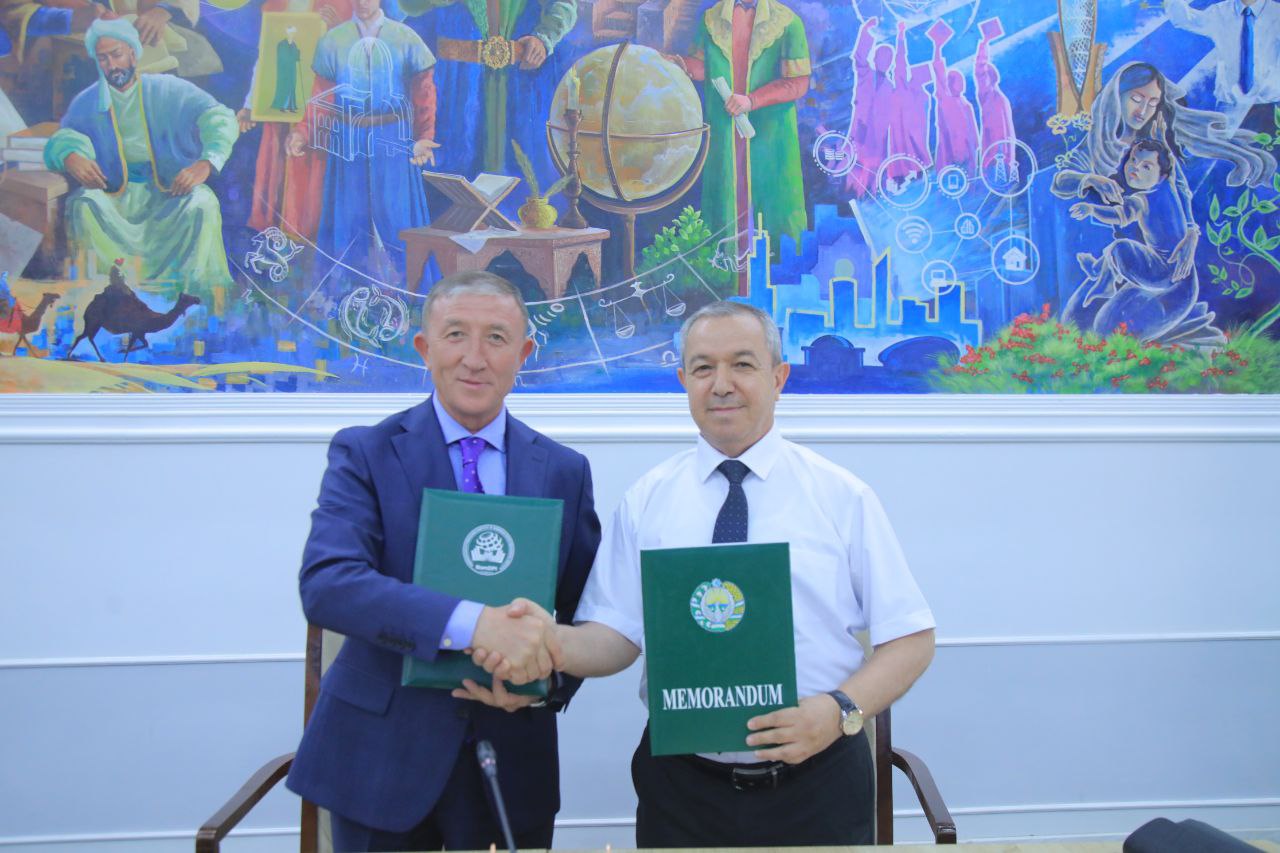 NamDPI va "Axsikent" xalqaro ilmiy-tadqiqot jamoat birlashmasi oʻrtasida memorandum imzolandi