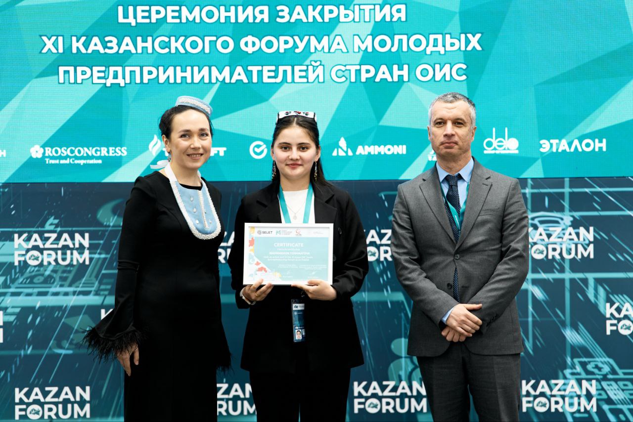 "Rossiya – Islom olami: KazanForum 2025" forumida NamDPI talabasi ishtirok etdi.