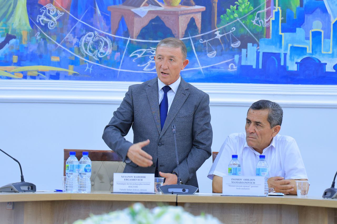 NamDPIda fan, taʼlim, maʼrifat: OAV nigohida