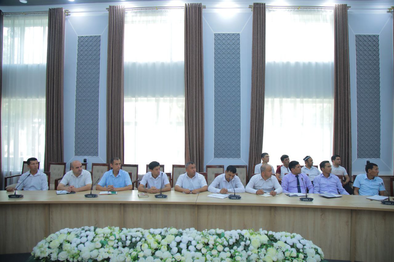 NamDPI rahbar va xodimlari hamda professor-oʻqituvchilari "Siyosiy-ma’rifat soati"da ishtirok etdi.