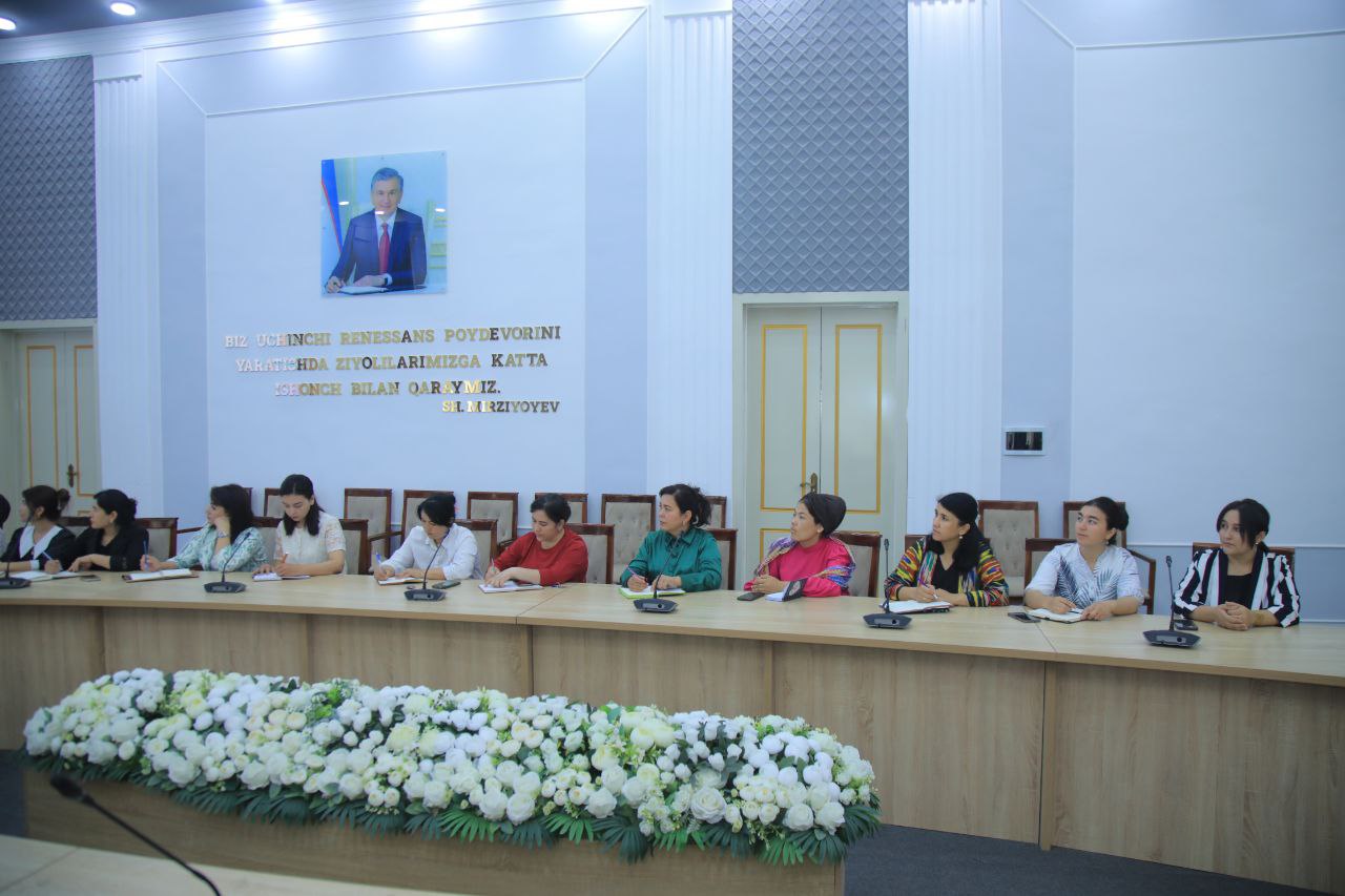 NamDPI rahbar va xodimlari hamda professor-oʻqituvchilari "Siyosiy-ma’rifat soati"da ishtirok etdi.