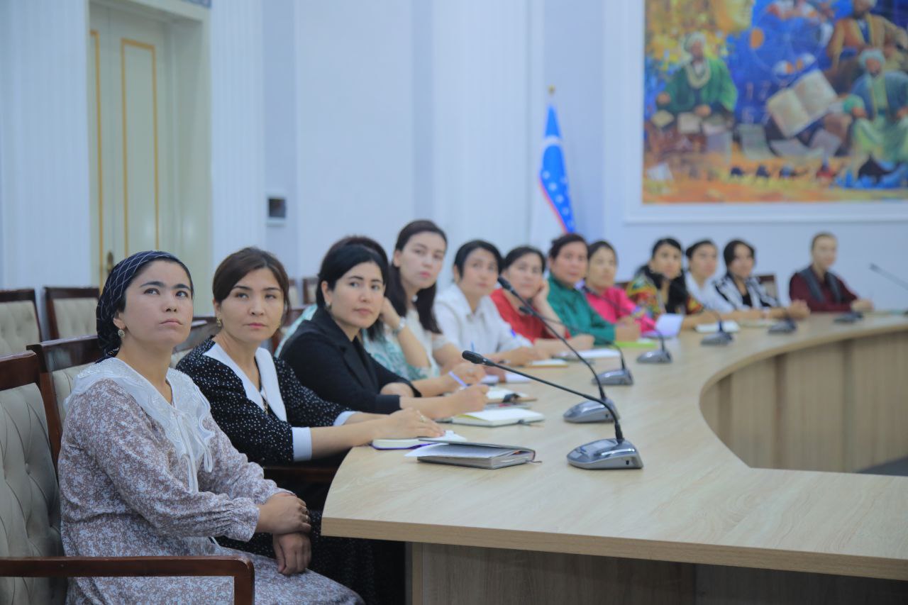 NamDPI rahbar va xodimlari hamda professor-oʻqituvchilari "Siyosiy-ma’rifat soati"da ishtirok etdi.