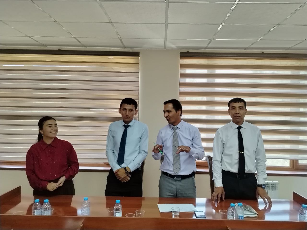 ”Stress va uni boshqarish usullari” mavzusida psixologik trening tashkil etildi.