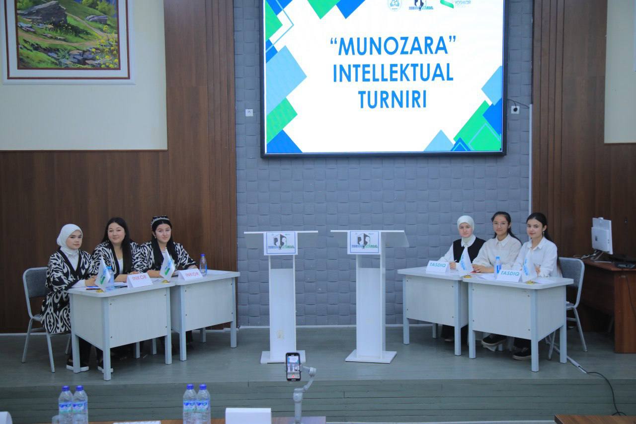 “Munozara” intellektual turnirining final bosqichi bo’lib o’tdi.