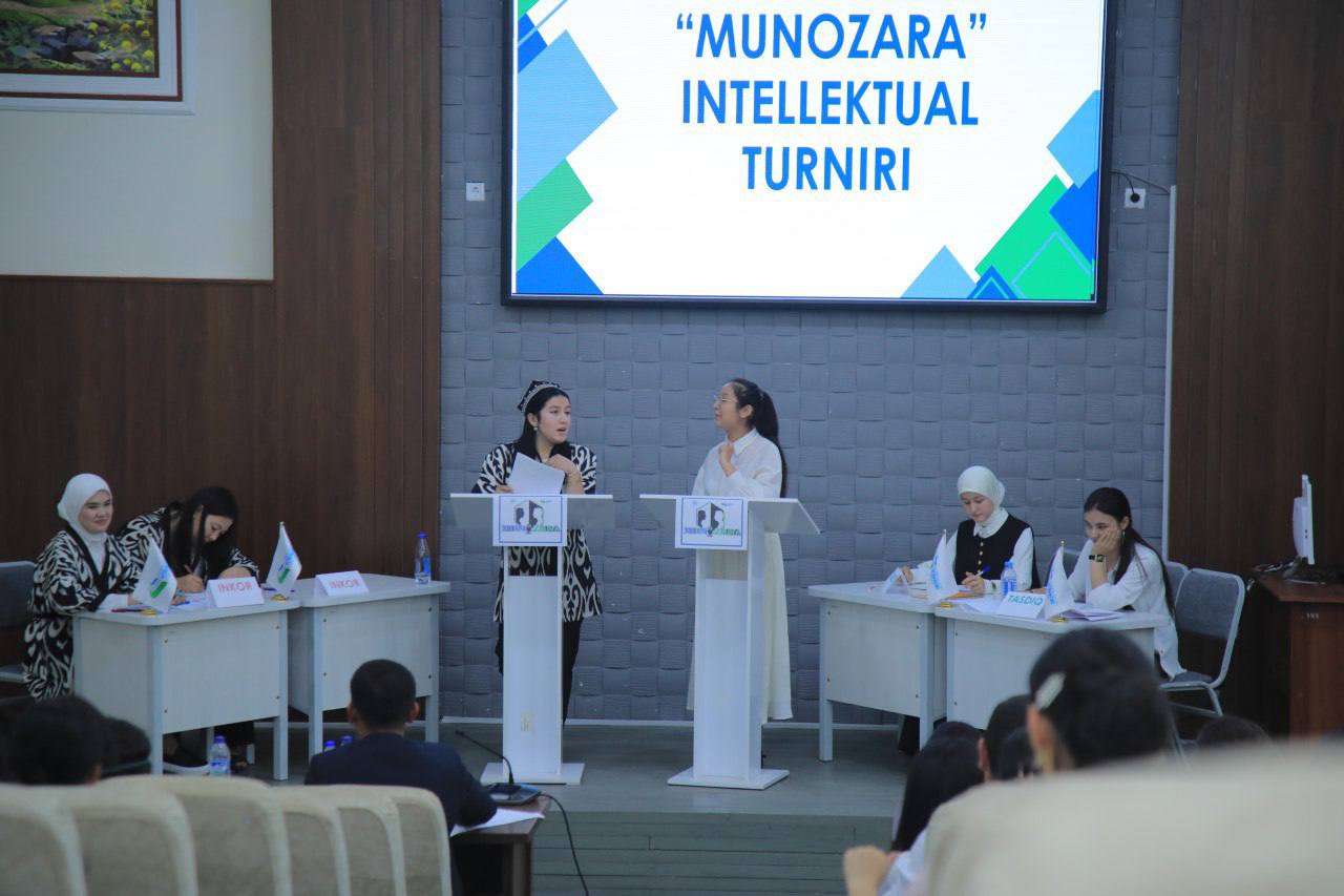 “Munozara” intellektual turnirining final bosqichi bo’lib o’tdi.