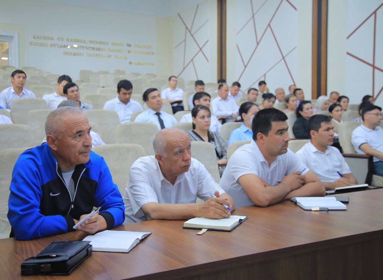 Ijtimoiy fanlar fakulteti Kengashining navbatdagi kengaytirilgan yig‘ilishi bo‘lib o‘tdi