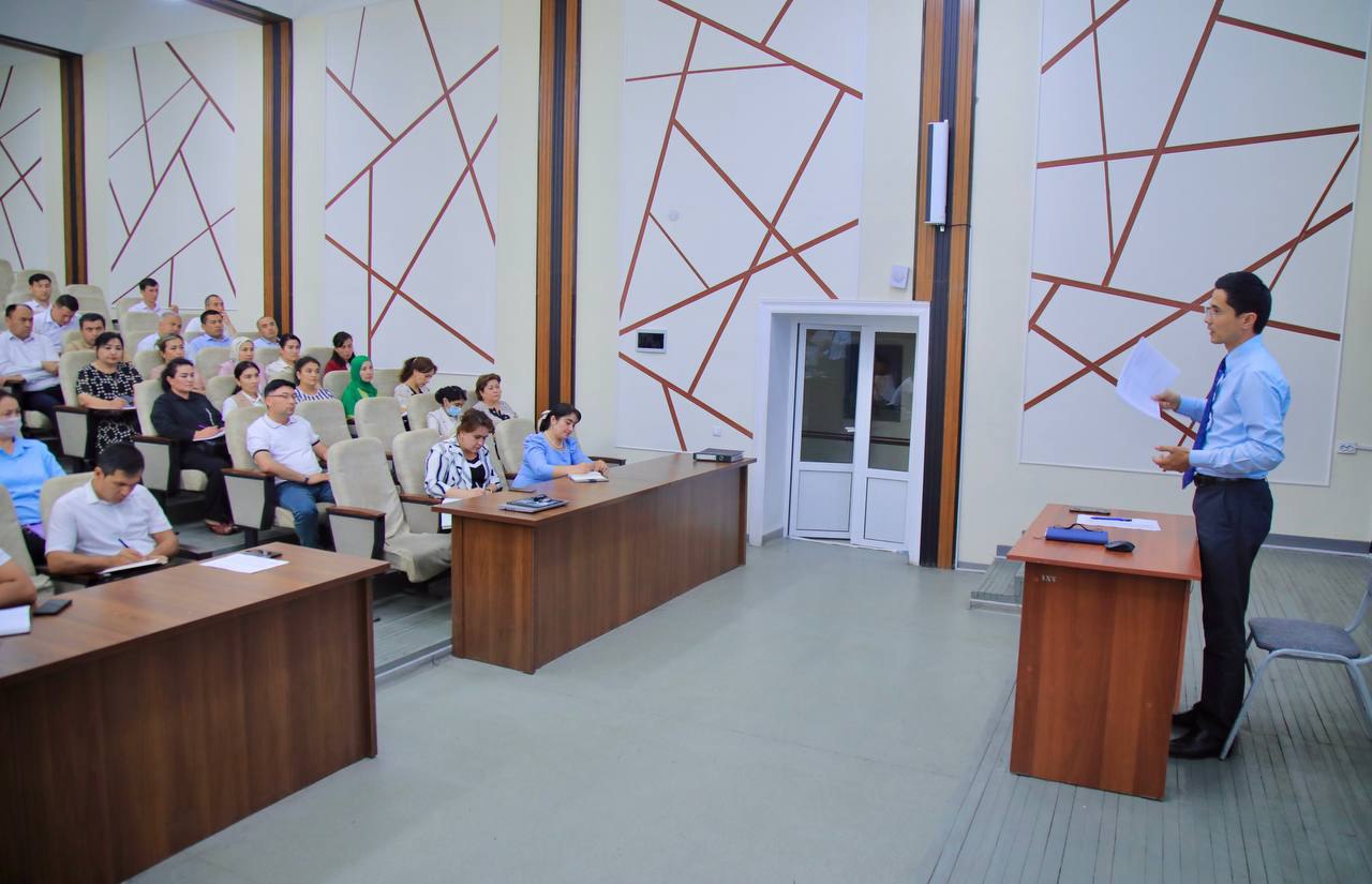 Ijtimoiy fanlar fakulteti Kengashining navbatdagi kengaytirilgan yig‘ilishi bo‘lib o‘tdi