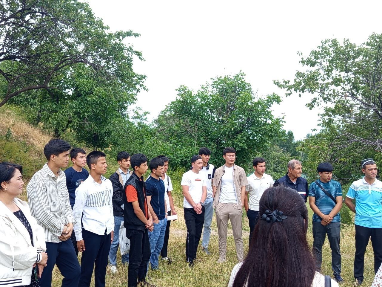 NamDPI talabalari dala amaliyotida