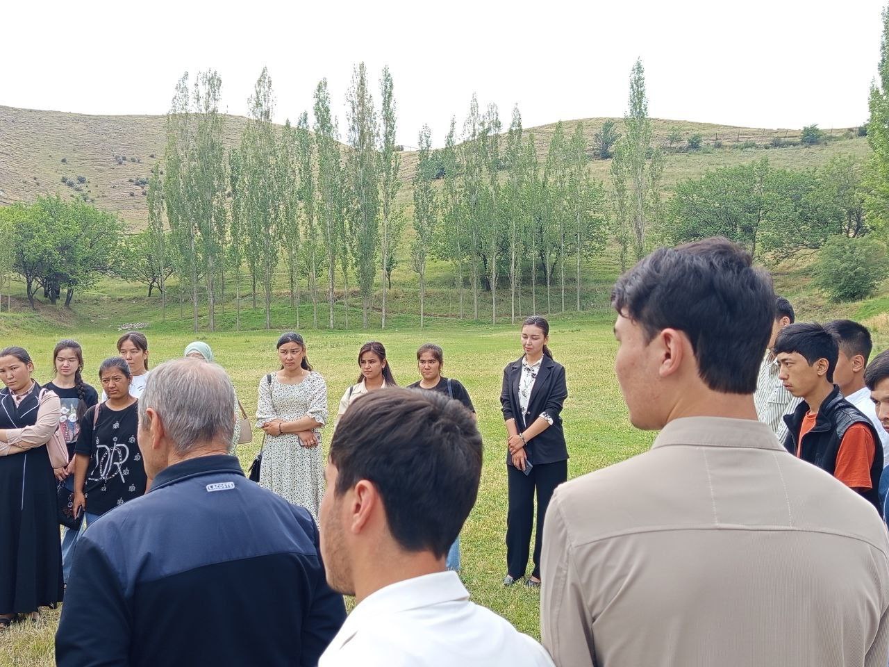 NamDPI talabalari dala amaliyotida