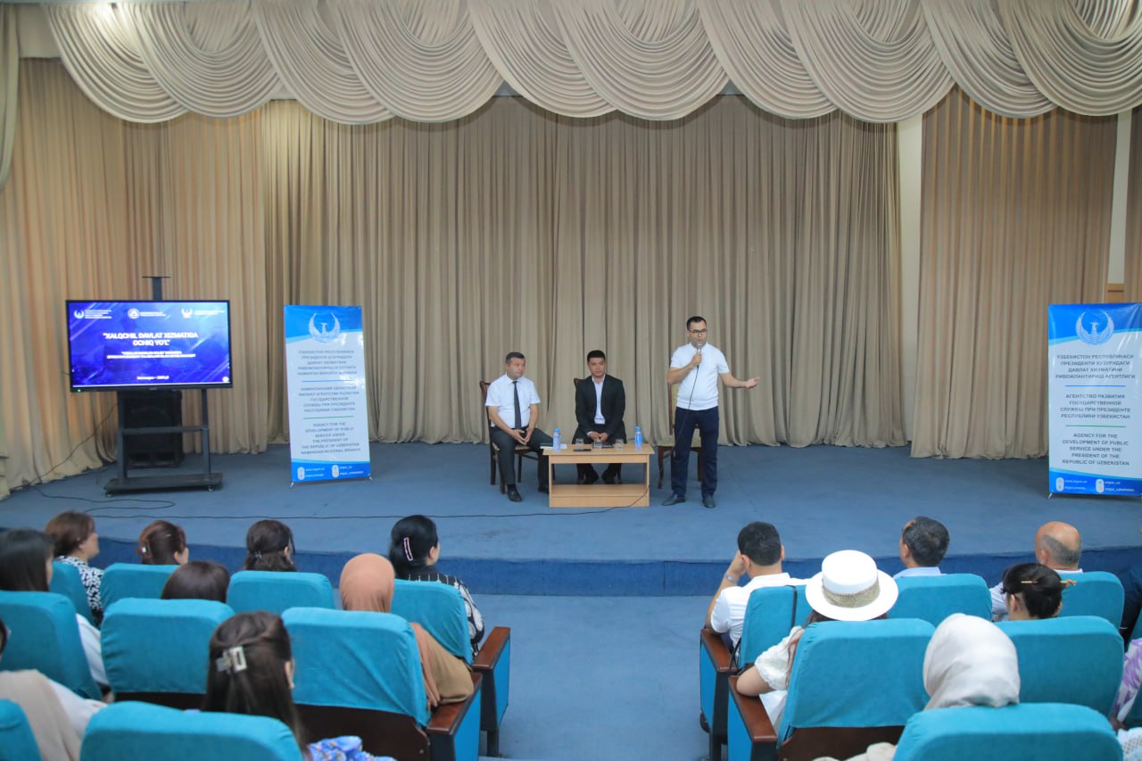 "DOLZARB 90 KUNLIK" DOIRASIDA TADBIR TASHKIL ETIDI