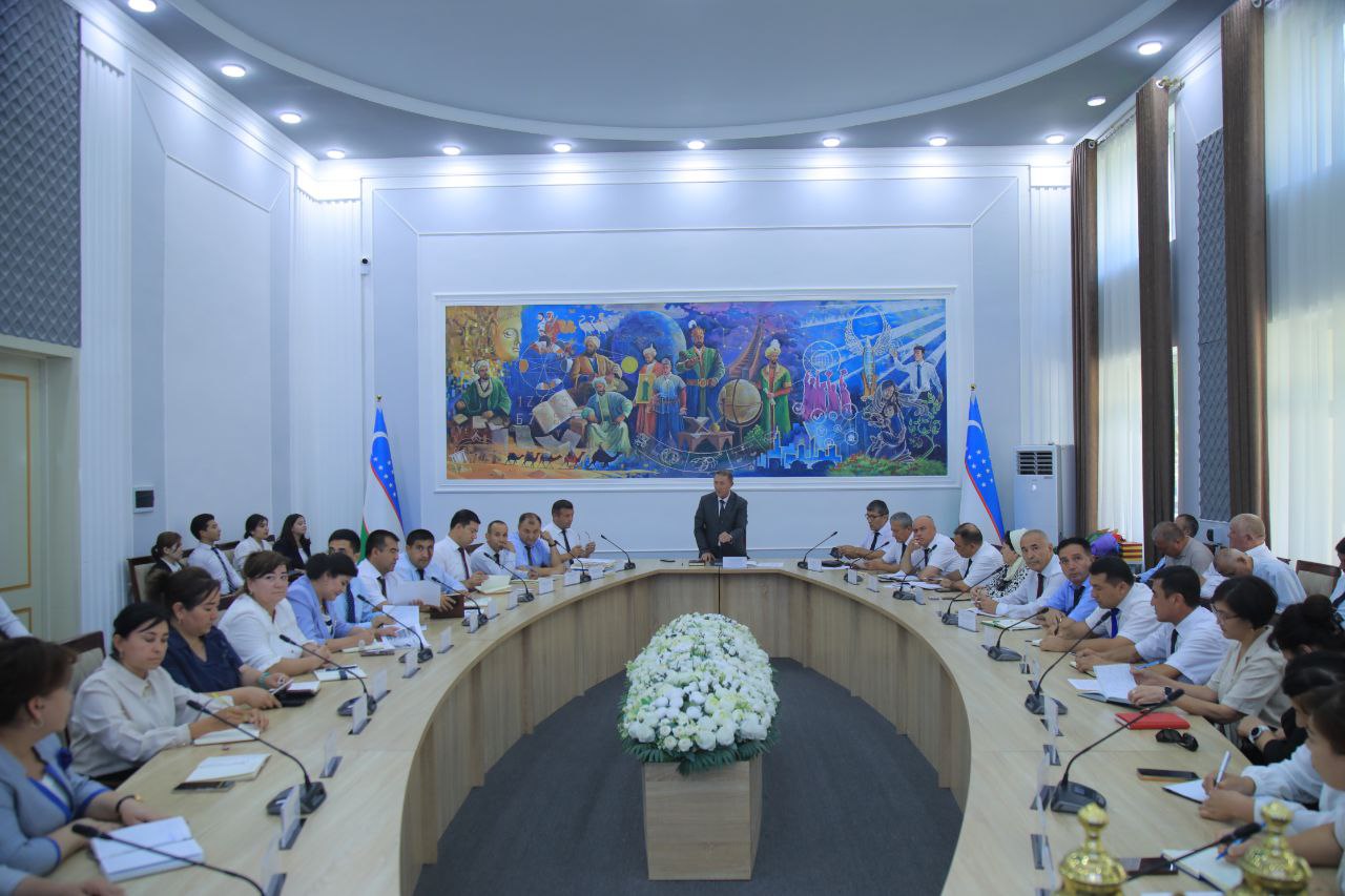 Namangan davlat pedagogika institutida oʻtkazilgan 10-sonli Kengash yigʻilishi