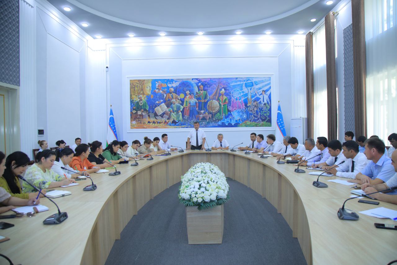 NamDPIda “Dolzarb 90 kun” loyihasi doirasida ochiq muloqot oʻtkazildi