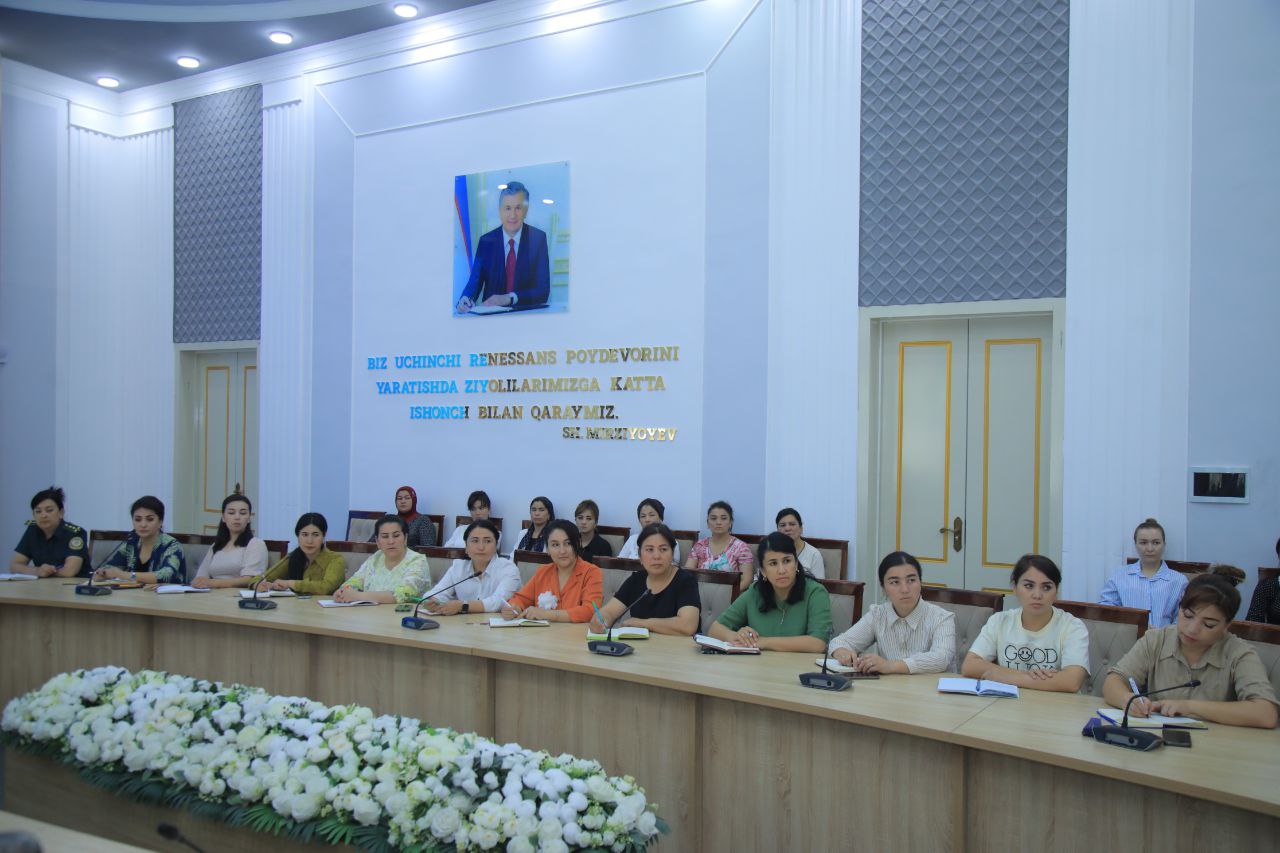 NamDPIda “Dolzarb 90 kun” loyihasi doirasida ochiq muloqot oʻtkazildi