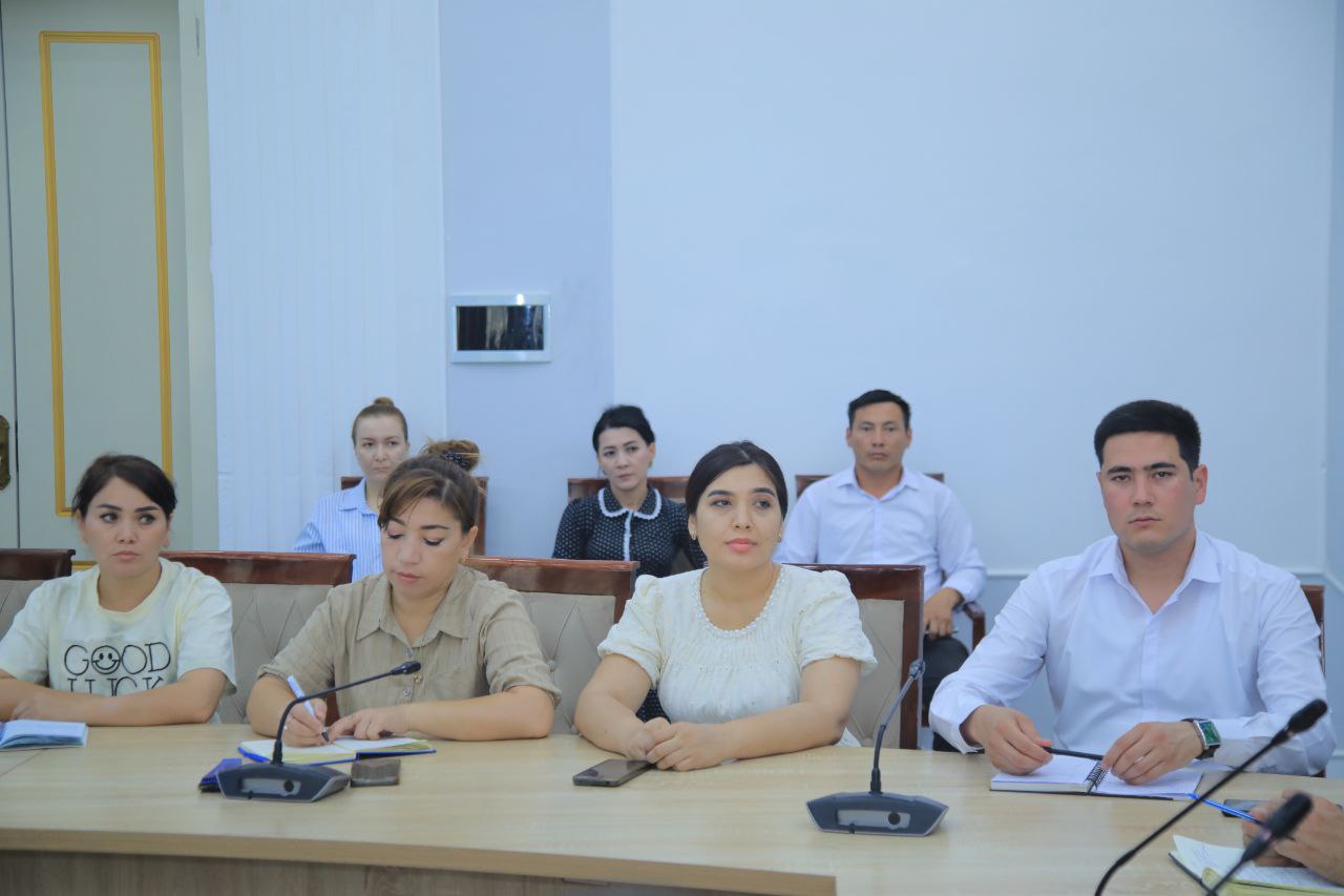 NamDPIda “Dolzarb 90 kun” loyihasi doirasida ochiq muloqot oʻtkazildi